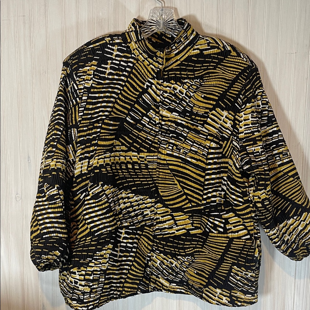 VINTAGE PLEAT PLEAT FULL ZIP JACKET 80s 90s